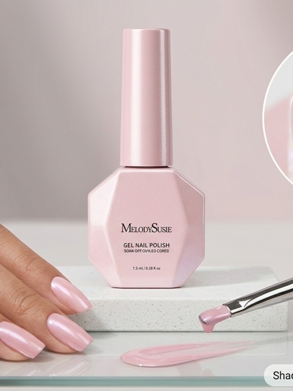 Pink Gel Nail Polish